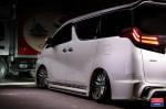 Toyota Alphard X Work on Vossen Wheels (VWS-2) 2016 года